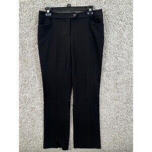Calvin Klein Pant Women size 4  Black Office Work